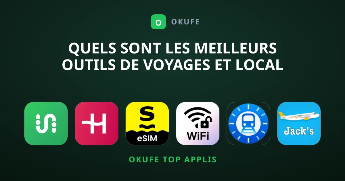 Quels sont les meilleurs outils de Voyages et local ?